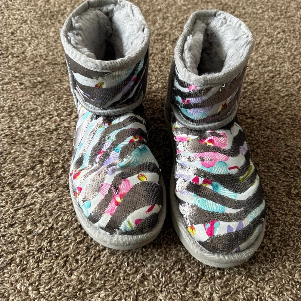 Colorful Striped UGG Boots